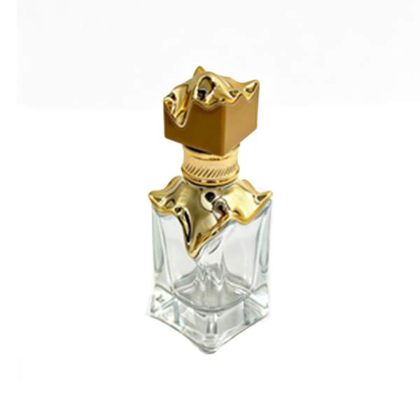 Botella de Perfume de vidrio dorado - 30/100 ml