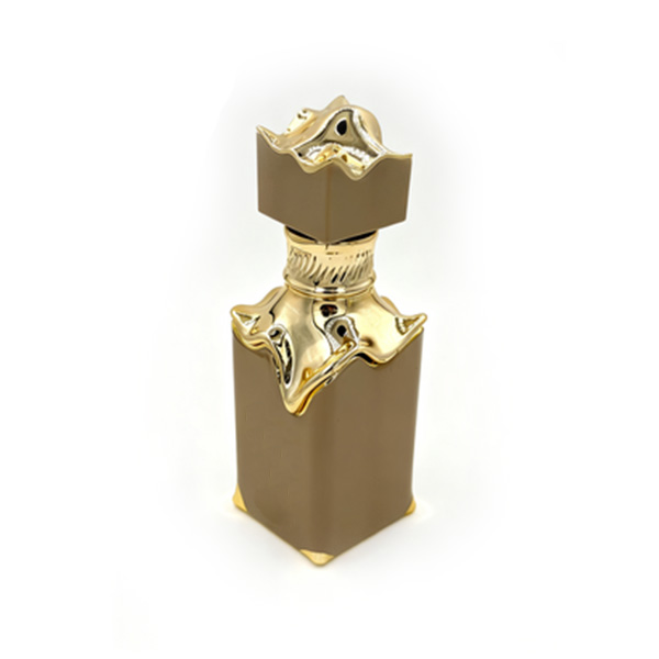 Botella de Perfume de vidrio dorado - 30/100 ml