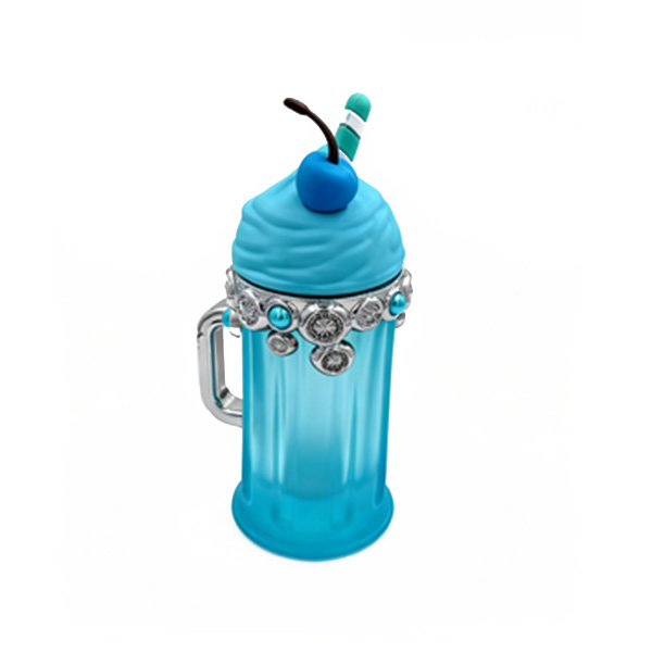 Botella de Perfume de vidrio de diseño helado - 100 ml