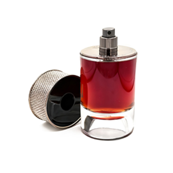 Botella de Perfume de vidrio cilíndrico - 100 ml