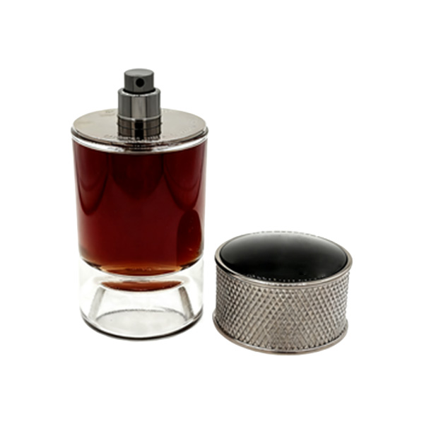 Botella de Perfume de vidrio cilíndrico - 100 ml