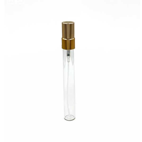 Botella de vidrio transparente Roll-on - 10 ml