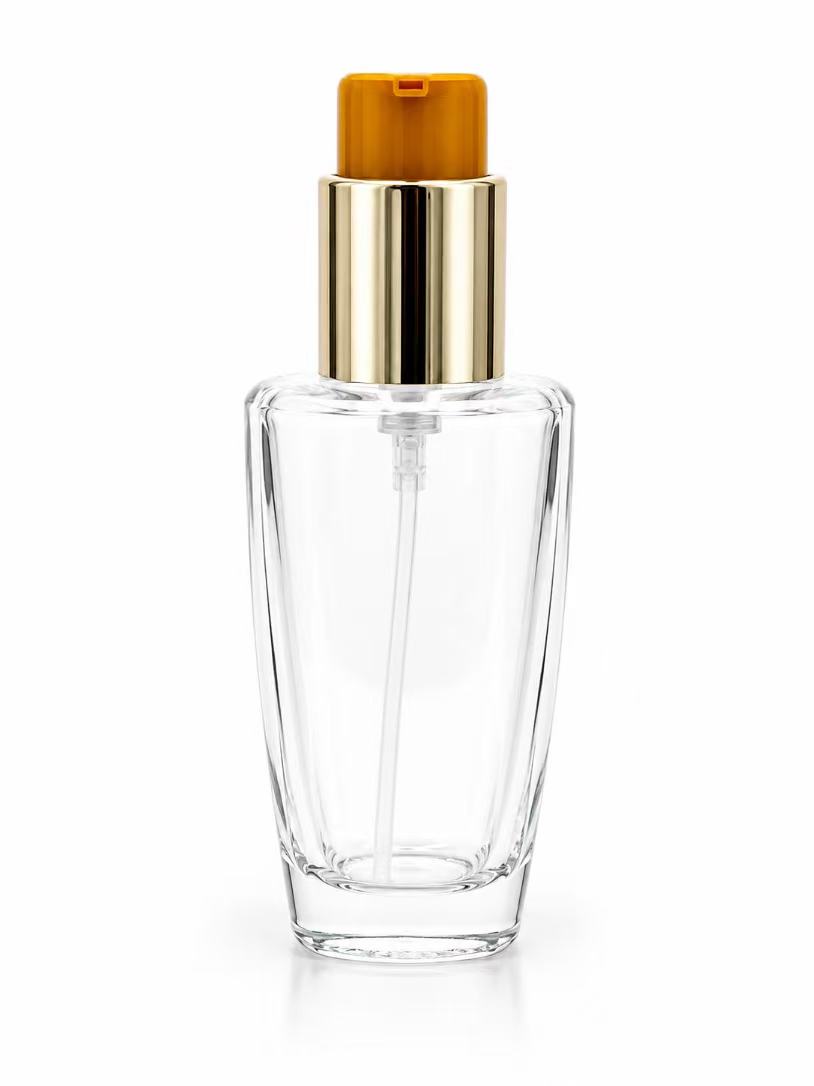 HJ-341 botella de loción de vidrio cócurv- 100 ml
