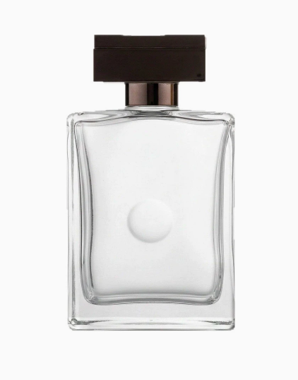 Botella de Perfume de vidrio cuadrado curvhj-215-50/100 ml