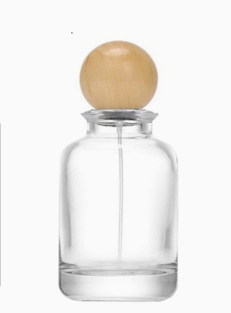 Botella de Perfume de vidrio redondo HJ-208-30/50/100 ml