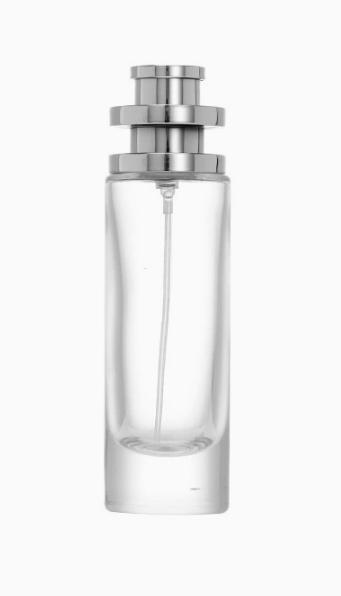 Botella de Perfume de vidrio cilíndrico delgado HJ-209-30/50 ml