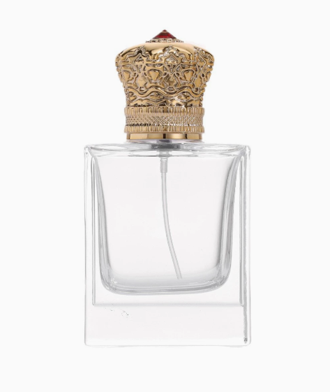 Botella de Perfume de vidrio Rectangular HJ-235-50 ml