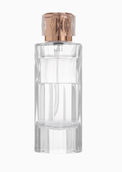 Botella de Perfume de vidrio cilíndrico de 100 ml