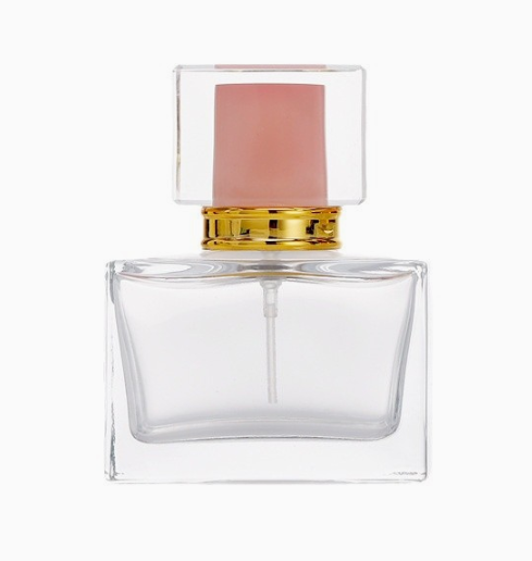 Botella de Perfume de vidrio Rectangular HJ-225 ancho - 30/50/100 ml