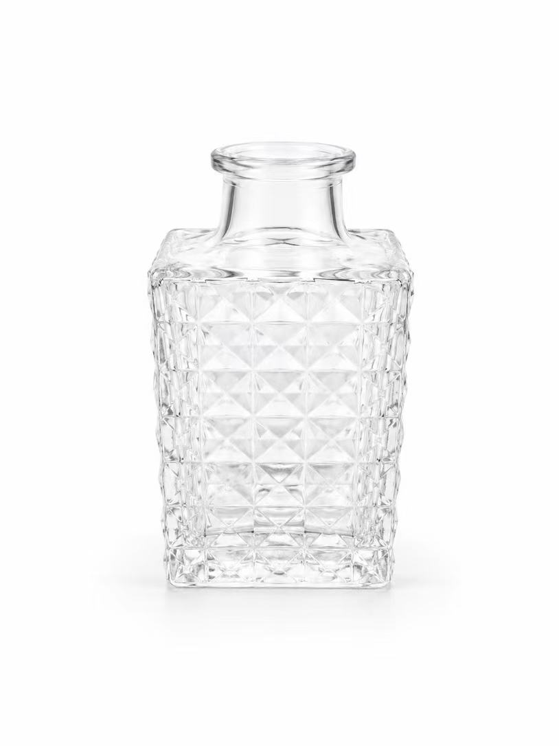 HJ-331 botella de difude lámina de vidrio cuadrado con textura hj-331-150 ml
